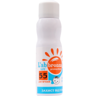 Эмульсия детская L'ABBRONZATO защита от солнца SPF-55 спрей 200 мл