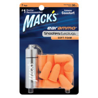 Беруши MACK`S Ear Ammo защита от шума до 30 дБ 7 пар с контейнером