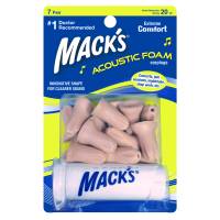 Беруші MACK`S Acoustic Foam захист від шуму до 20 дБ 7 пар з контейнером