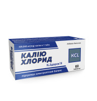 Калия хлорид К&ЗДОРОВЬЯ 60 таблеток