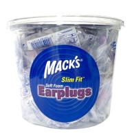 Беруши MACK`S Slim Fit Safe Sound Junior защита от шума до 29 дБ фиолетовые 100 пар