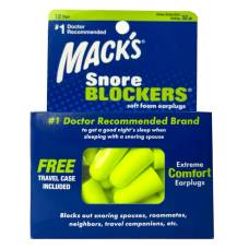 Беруші MACK`S Snore Blockers захист від шуму до 32 дБ 12 пар
