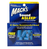 Беруши MACK`S Sound Asleep защита от шума до 32 дБ 12 пар