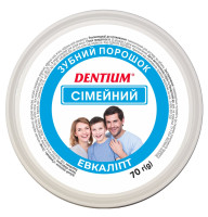 Зубной порошок Dentium семейный 70 г