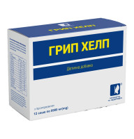 Растворимый порошок от простуды ГРИПП ХЕЛП 12 саше