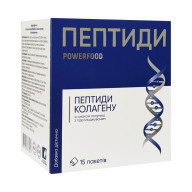 Пептиды коллагена POWERFOOD со вкусом клубники 15 саше