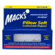 Беруши MACK`S Pillow Soft для взрослых защита от воды и шума до 30 дБ белые 2 пары