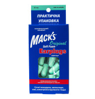 Беруши MACK`S Soft Foam Original защита от шума до 32 дБ 30 пар