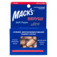 Беруши MACK`S Soft Foam Ultra защита от шума до 32 дБ бежевые 10 пар