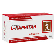 L-карнітин К&Здоров'Я 60 таблеток