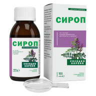 Сироп кореня солодки концентрований з цукром 100 мл