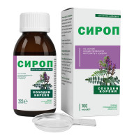 Сироп корня солодки концентрированный с сахаром 100 мл