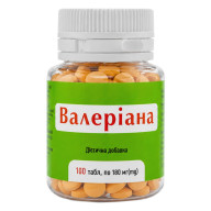 Валеріана заспокійливий засіб 100 таблеток