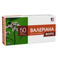 Валеріана форте 50 таблеток