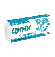 Цинк К&ЗДОРОВЬЯ 60 таблеток