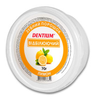 Зубной порошок Dentium отбеливающий 70 г