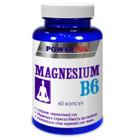 Магний + Витамин B6 POWERFUL 60 капсул