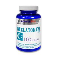 Мелатонін POWERFUL 100 капсул