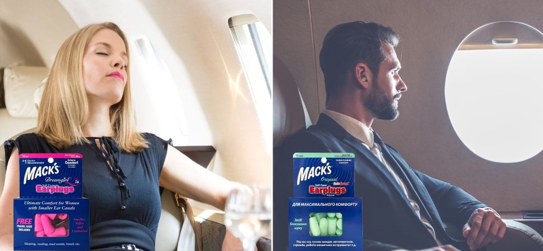 Беруши для полетов MACK`S Safe Sound for Her и Original Safe Sound