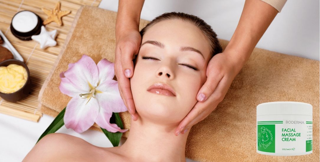 Масаж обличчя з кремом Boderma